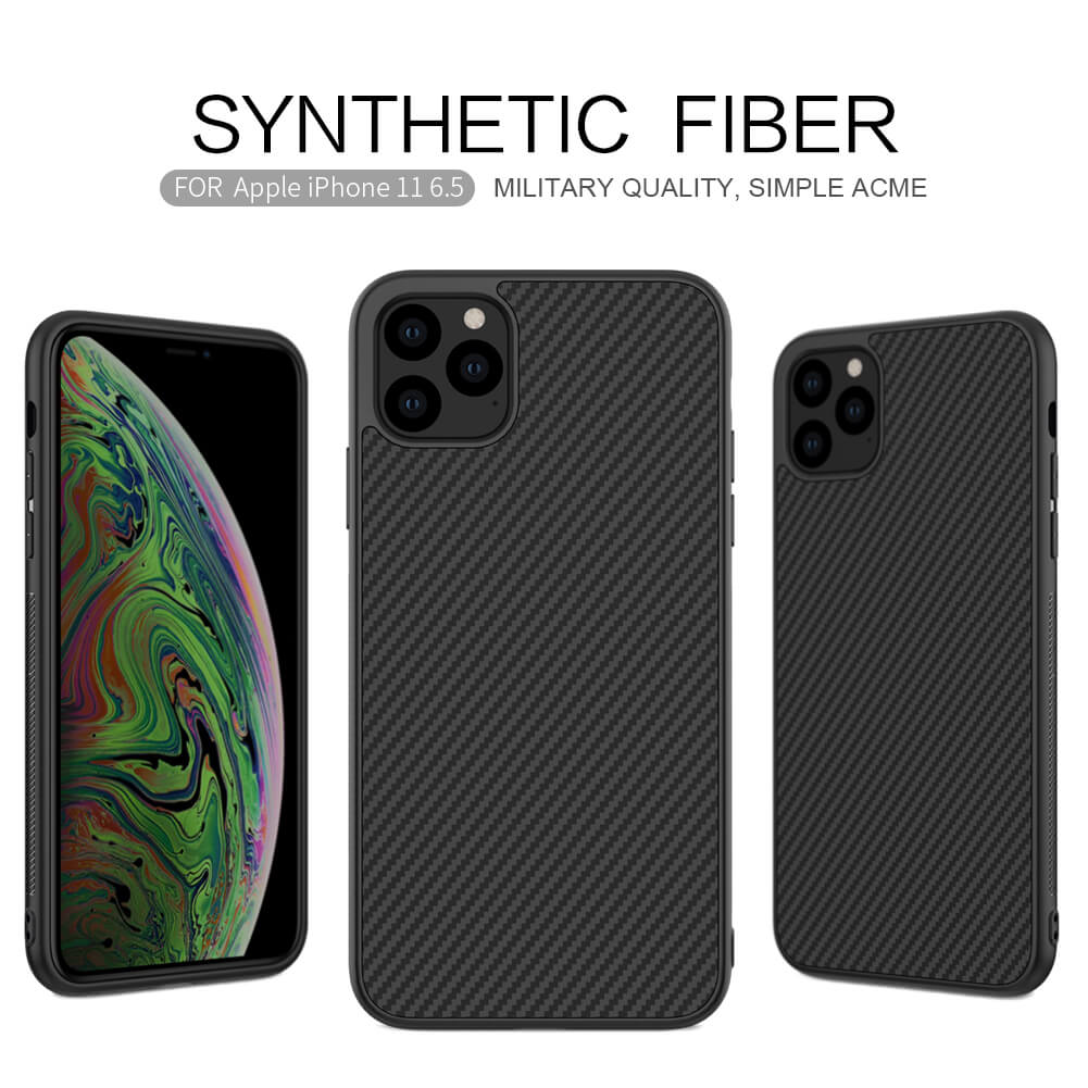 Nillkin Synthetic fiber Series protective case for Apple iPhone 11 Pro Max (6.5)