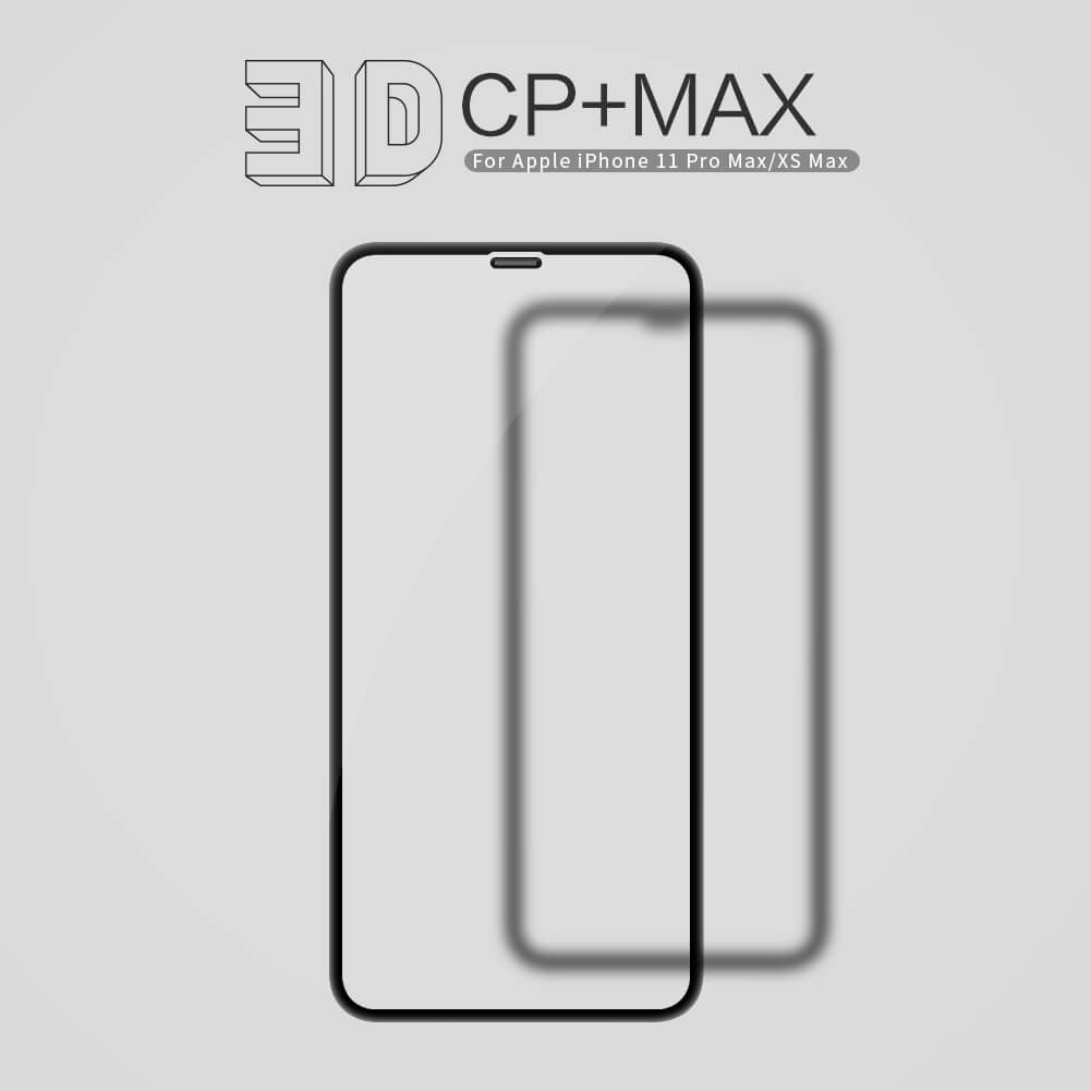 Film Protector Templado Iphone Xs Max - 11 Pro Max Negro