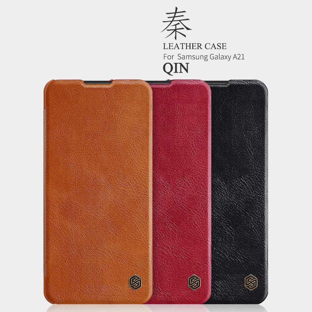 Nillkin Qin Series Leather case for Samsung Galaxy A21