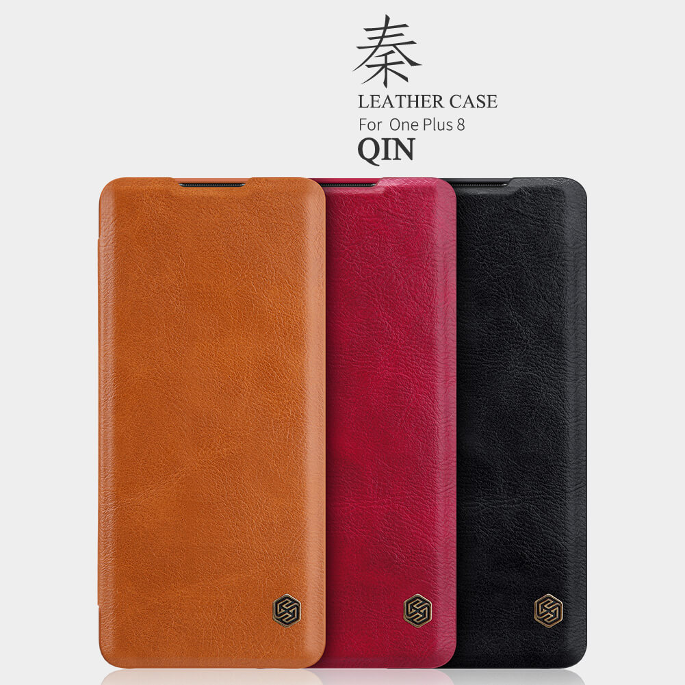 Nillkin Qin Series Leather case for Oneplus 8