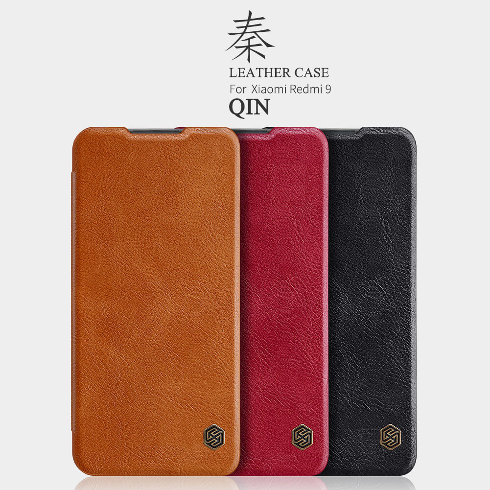 Nillkin Qin Series Leather case for Xiaomi Redmi 9, Redmi 9 Prime