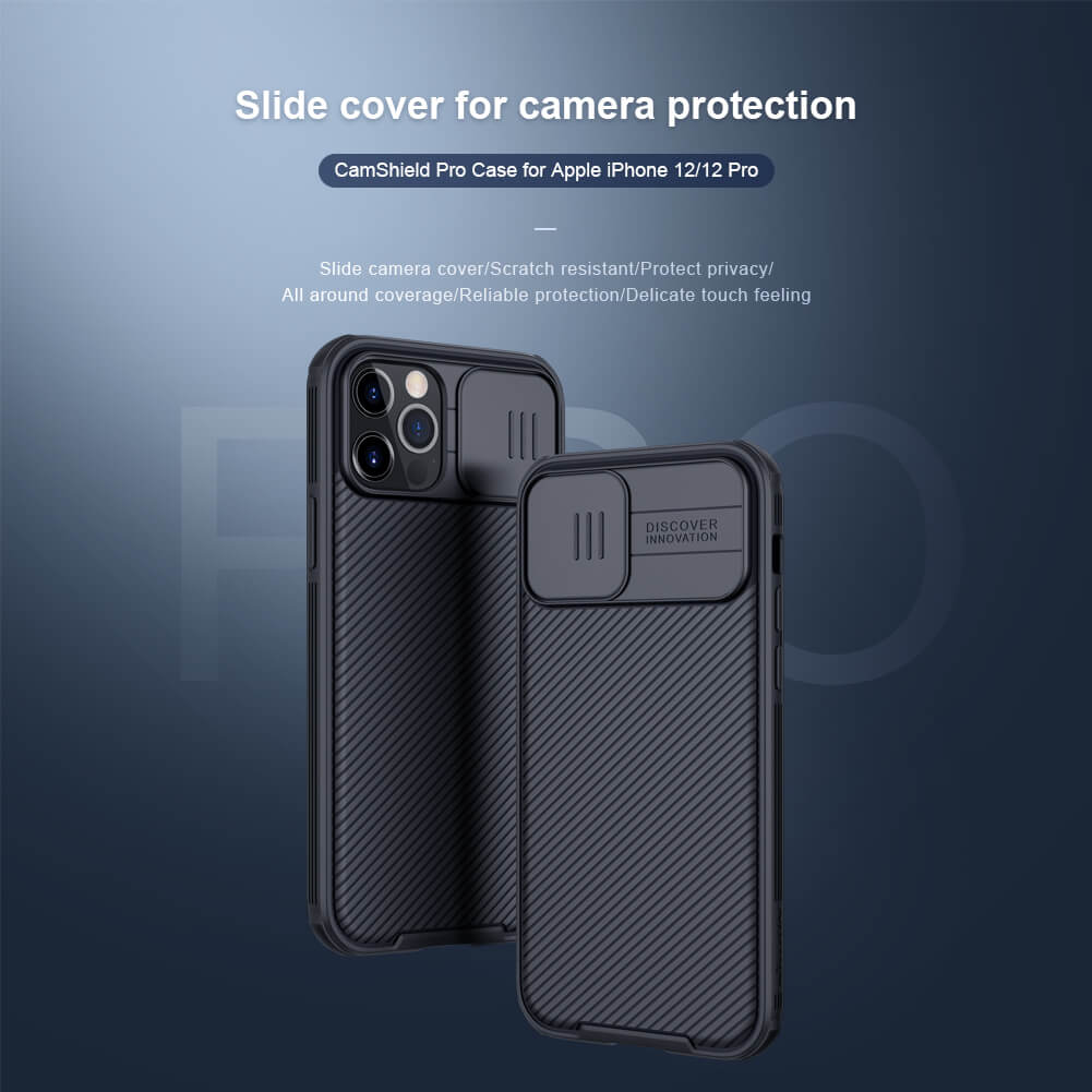 Nillkin CamShield Pro cover case for Apple iPhone 12, iPhone 12 Pro 6.1