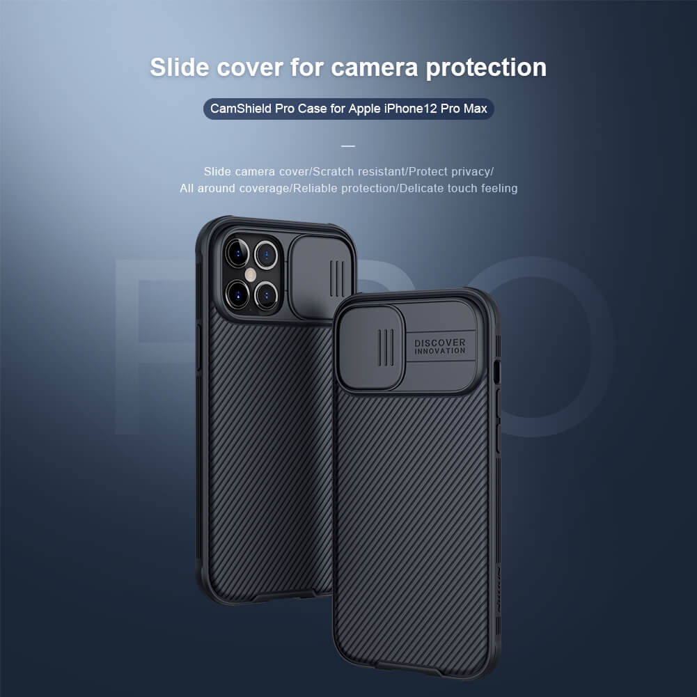 Nillkin Camshield Pro Cover Case For Apple Iphone 12 Pro Max 6 7