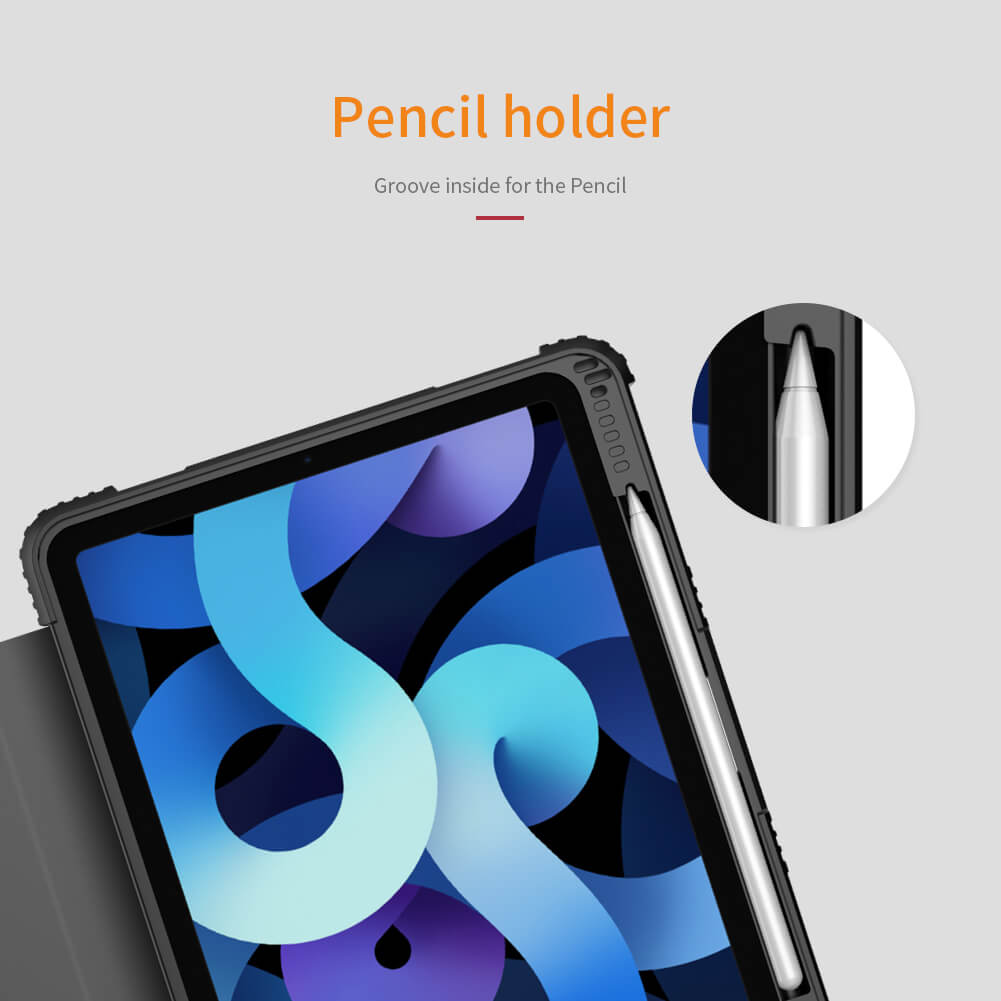 Acheter Coque Apple iPad Air 4 - Nillkin Bevel - Noir
