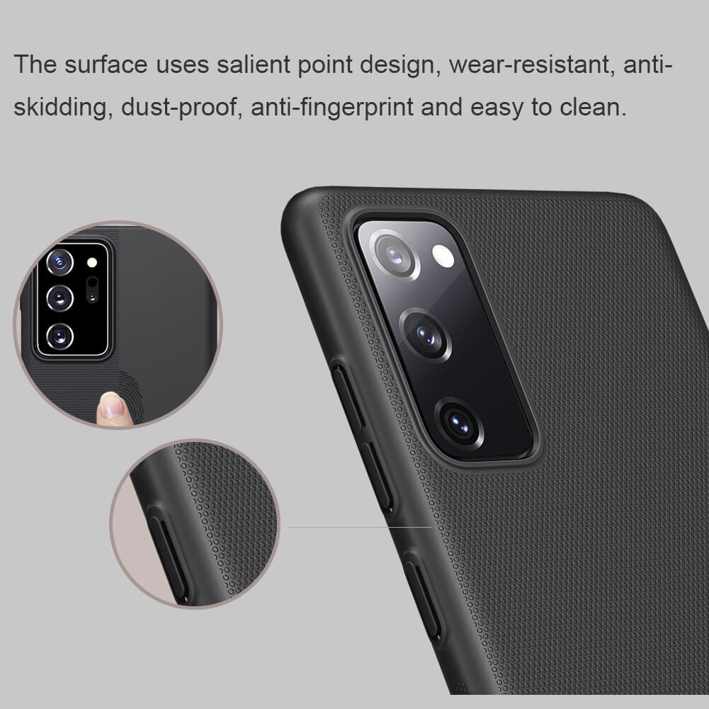 Nillkin Super Frosted Shield Matte cover case for Samsung Galaxy S20 FE 2020 (Fan edition 2020)