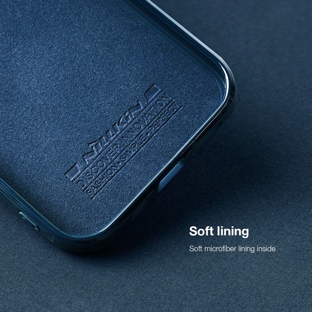 Bao da Nillkin Aoge Leather Cover cho Apple iPhone 12 Pro Max 6.7