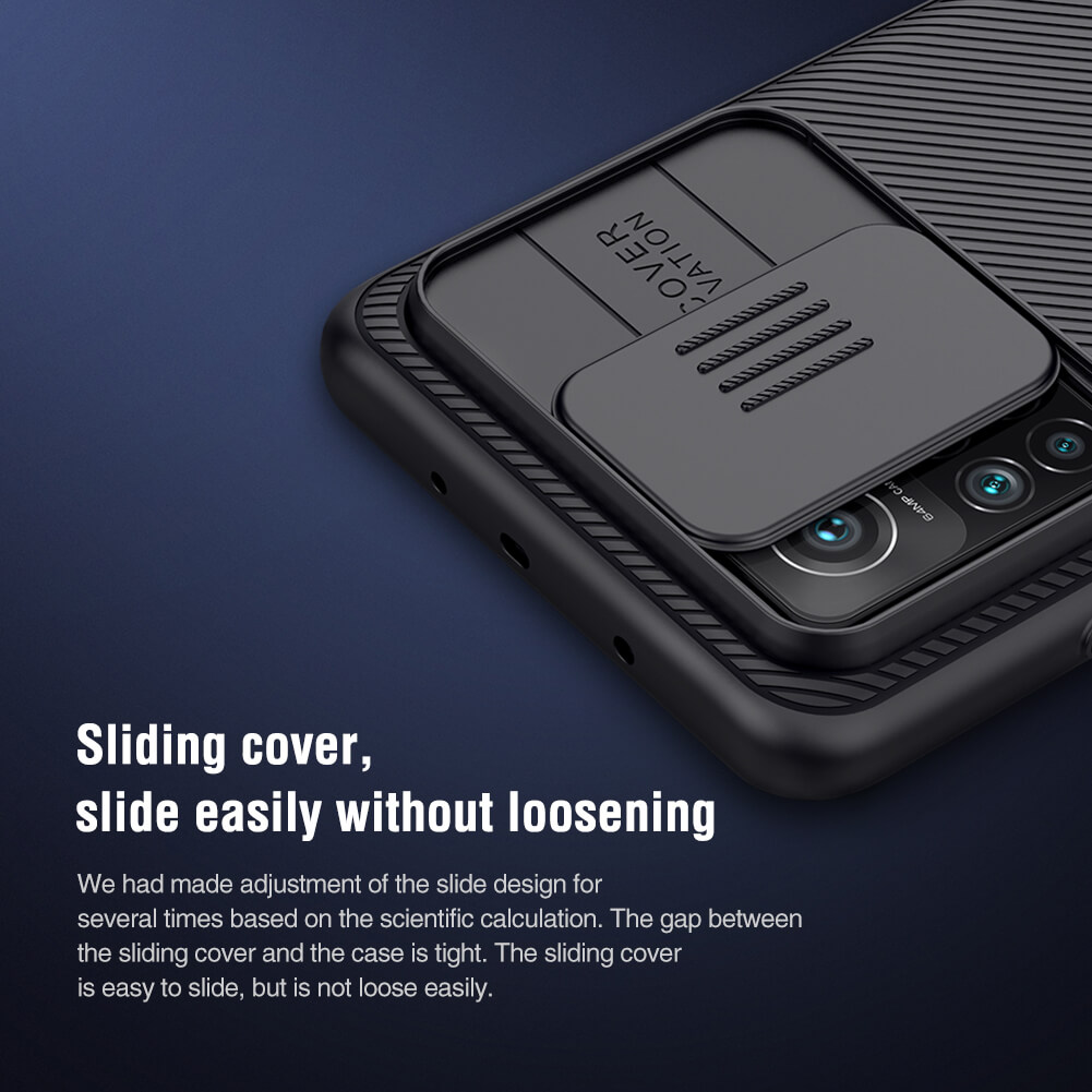 Nillkin CamShield cover case for Xiaomi Mi10T 5G, Mi 10T Pro 5G, Redmi K30S Ultra