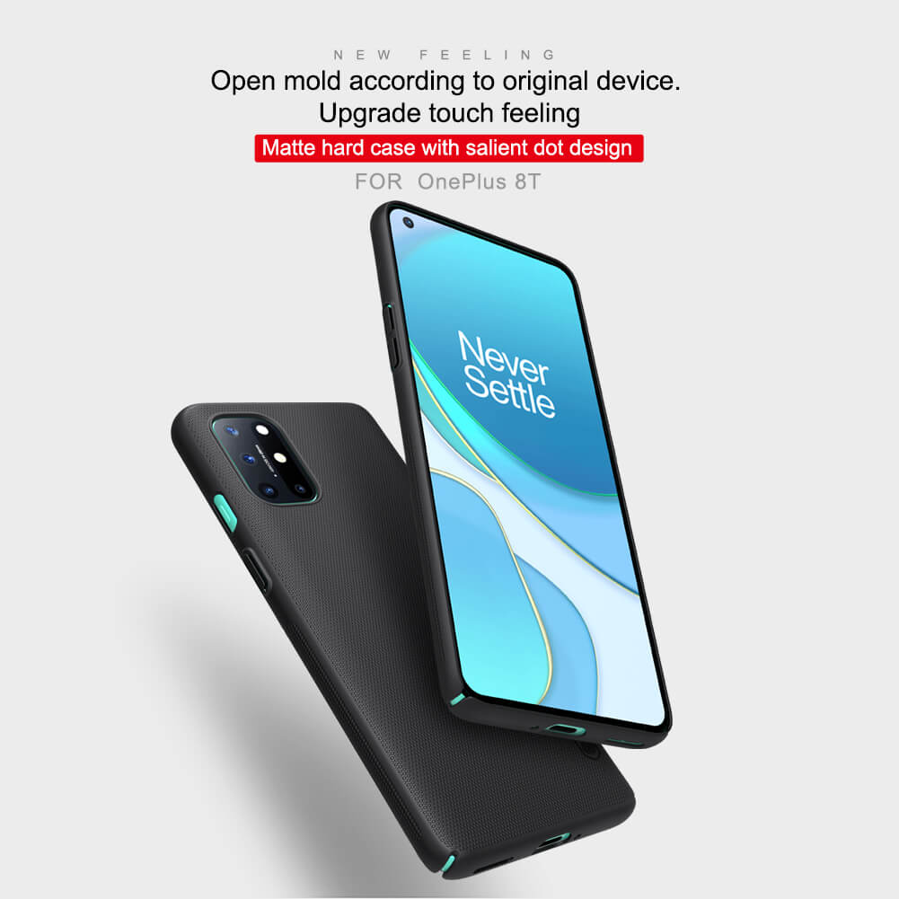 Nillkin Oneplus 8T Super Frosted Shield Matte Cover Case3
