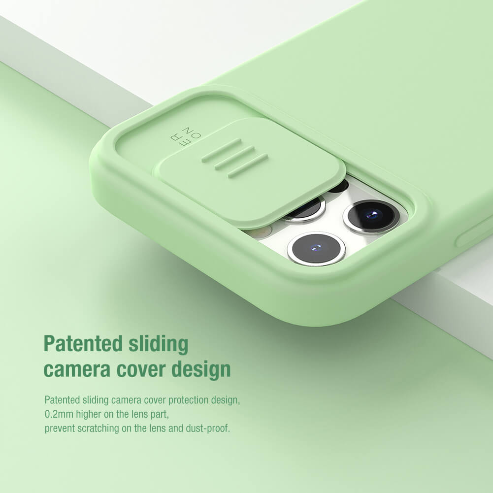 Nillkin CamShield Silky silicon case for Apple iPhone 12, iPhone 12 Pro 6.1