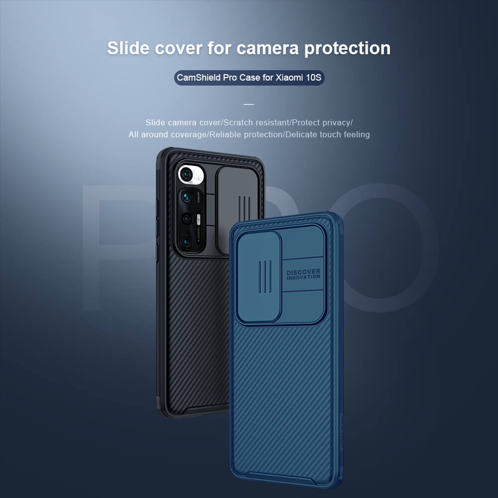 Nillkin CamShield Pro cover case for Xiaomi Mi10S (Mi 10S)