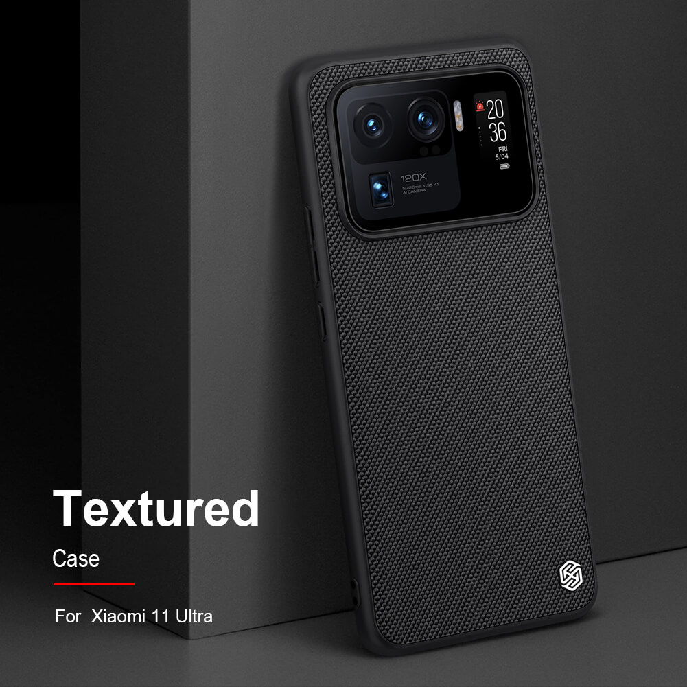 Cover Morbida In Silicone + Vetro Temperato Per Xiaomi Mi 11 Ultra - BRAND SET Nero