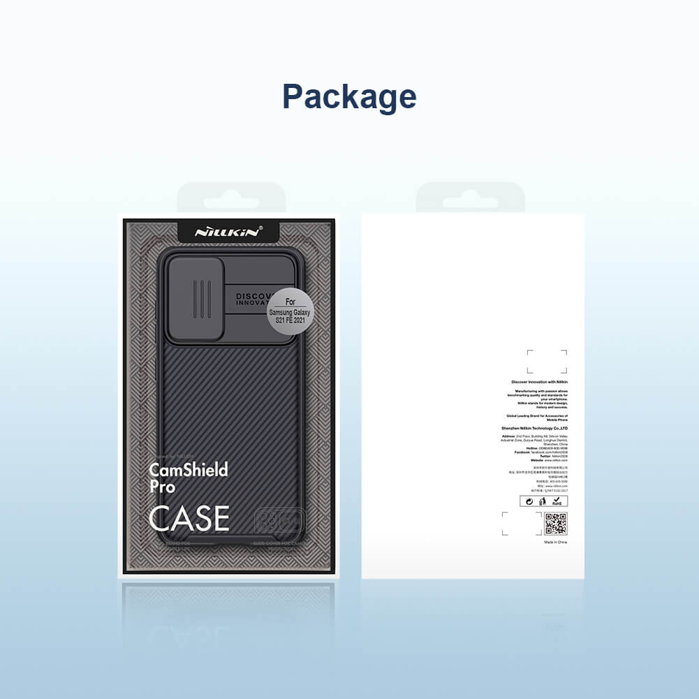 Nillkin CamShield Pro cover case for Samsung Galaxy S21 FE 2021 (Fan edition 2021)