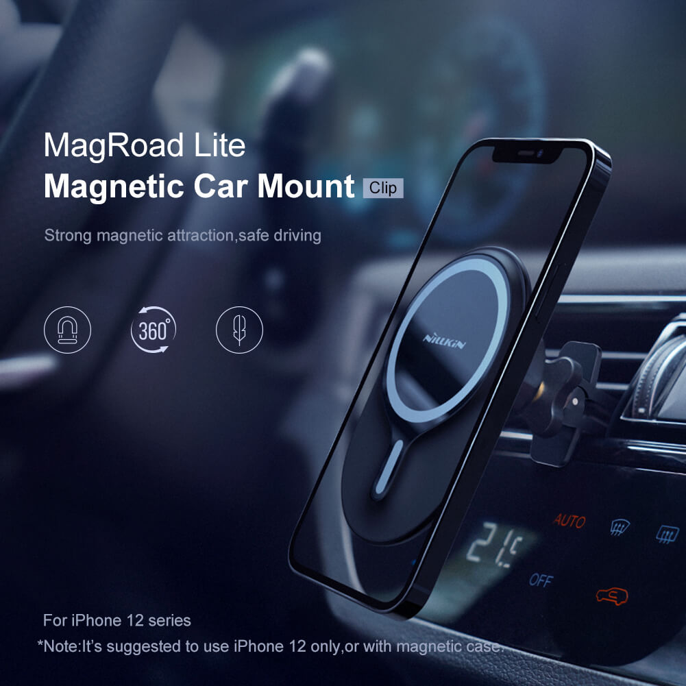 Nillkin MagRoad MagSafe Lite Magnetic Car Mount (Clip)