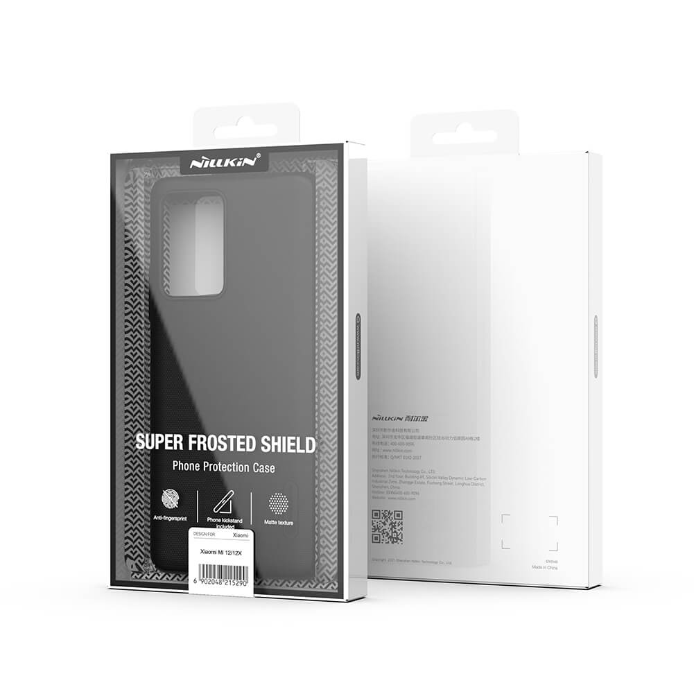 Nillkin Super Frosted Shield Matte cover case for Xiaomi 12 (Mi 12), Mi 12X, Mi 12S