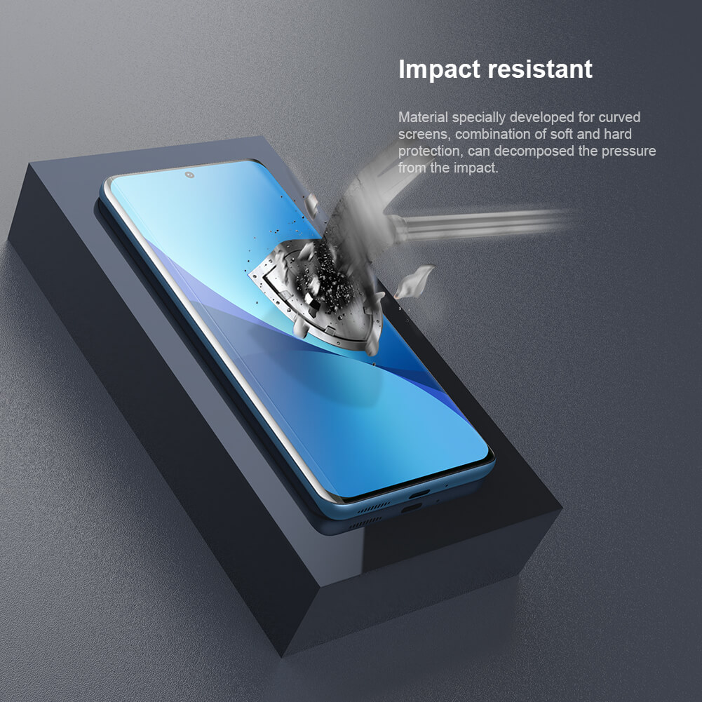 Comprar Protector de pantalla Xiaomi 12 Pro - Impact Resistant Curved -  Nillkin
