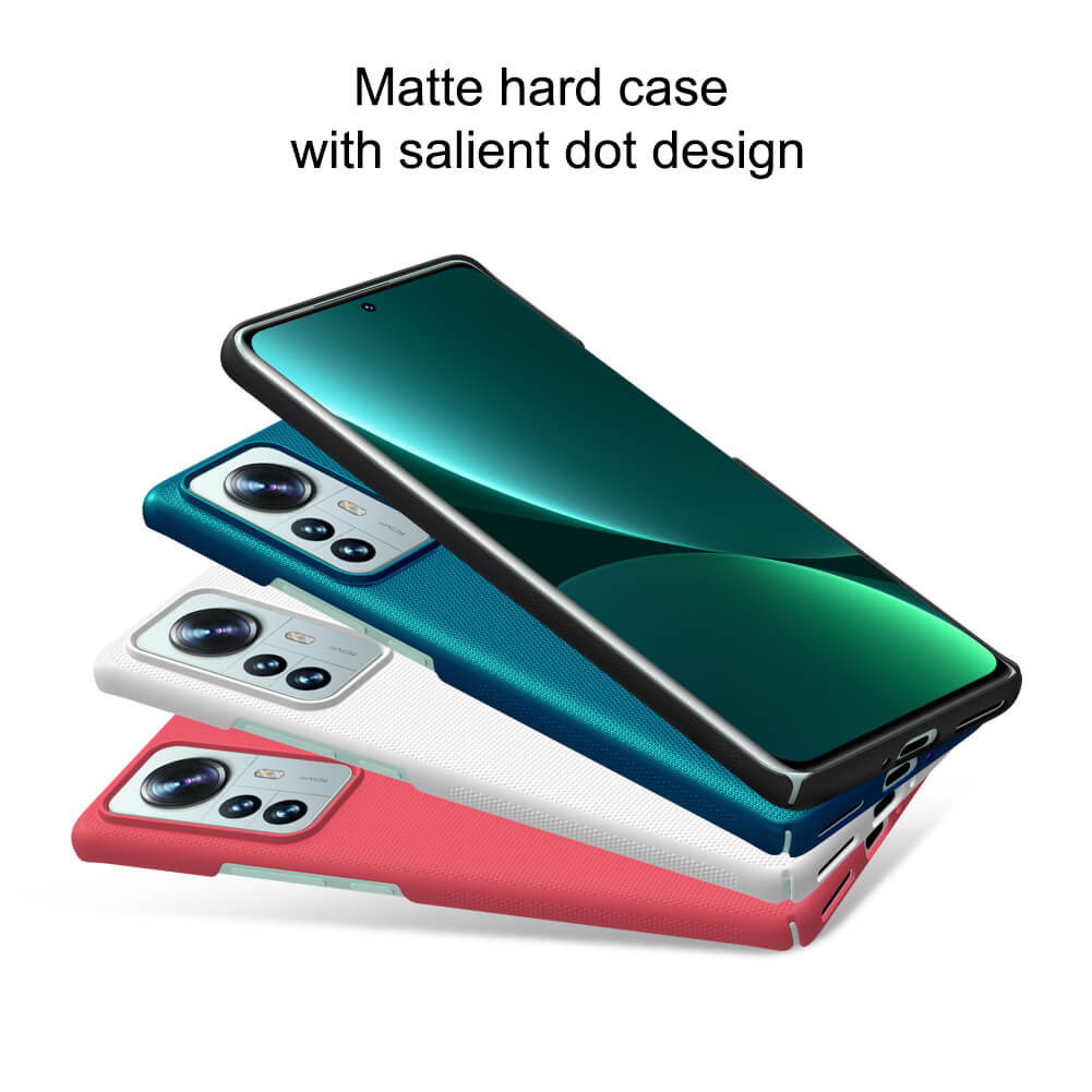 Nillkin Super Frosted Shield Matte cover case for Xiaomi 12 Pro (Mi12 Pro), Mi 12S Pro, Mi 12 Pro Dimensity Edition