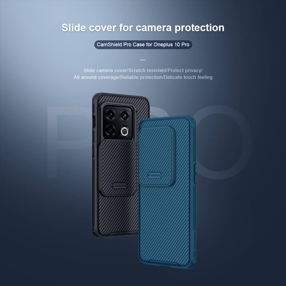Nillkin CamShield Pro cover case for Oneplus 10 Pro