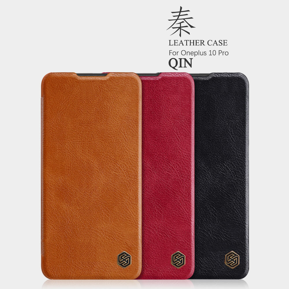 COQUE Custodia OnePlus 10T Shell, Custodia sottile in pelle