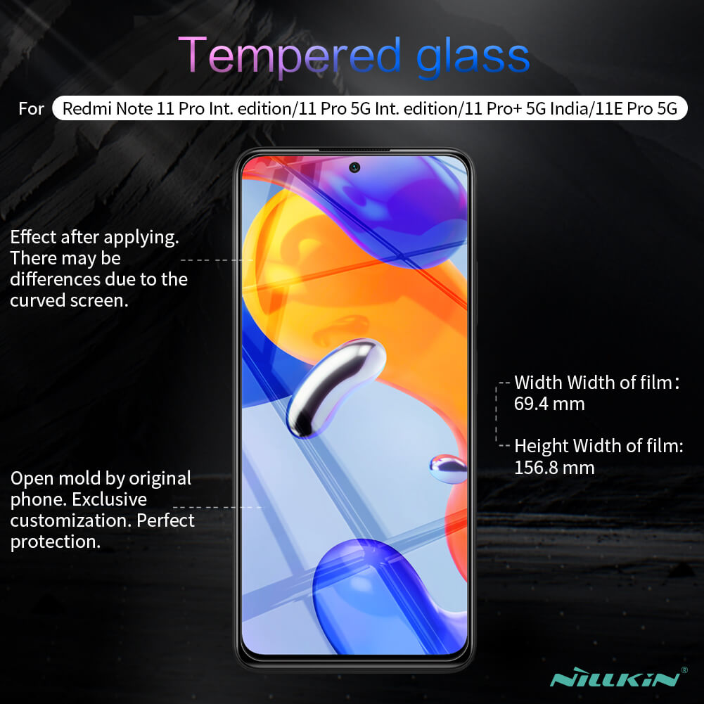 TEMPERED GLASS SCREEN PROTECTOR For XIAOMI REDMI NOTE 12 PRO 4G FULL  COVERAGE 9H