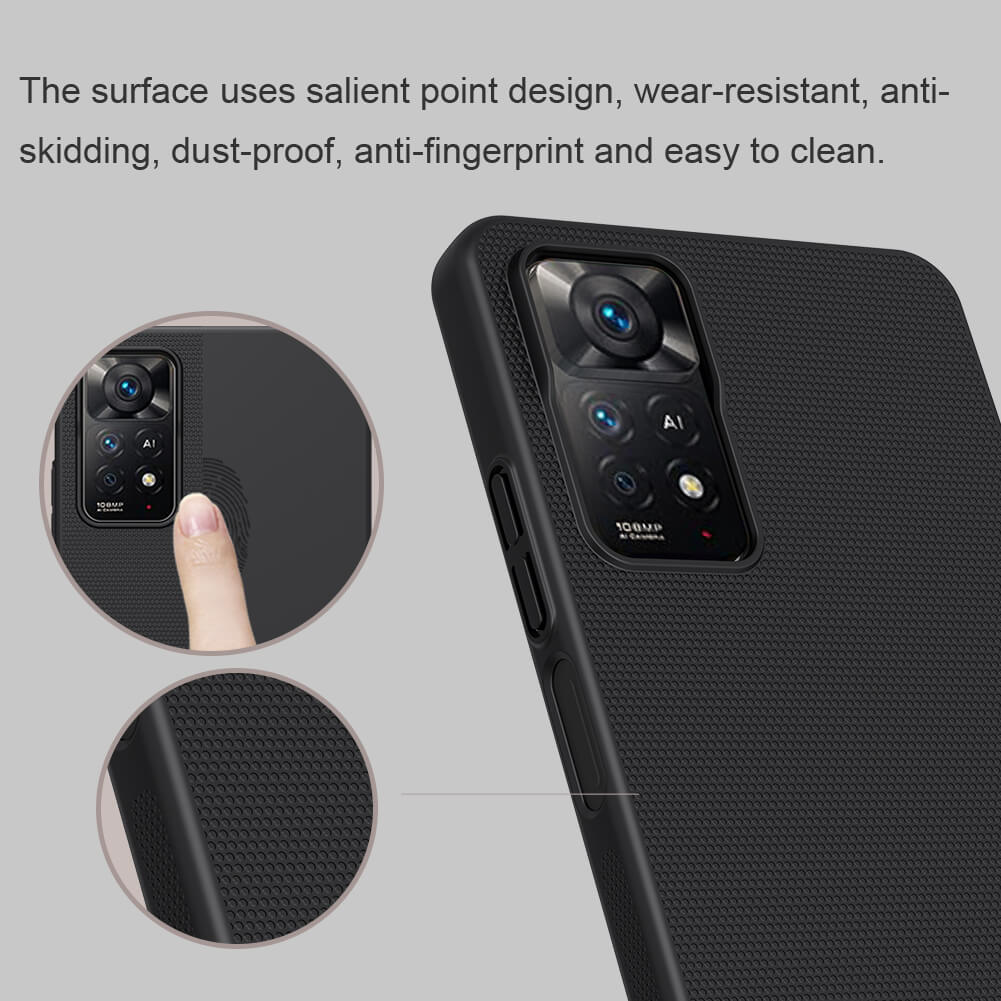 INTELLIZE Back Cover for REDMI Note 11 Pro SUPREME, SUPREME LOGO, SUPREME  EMBLEM - INTELLIZE 