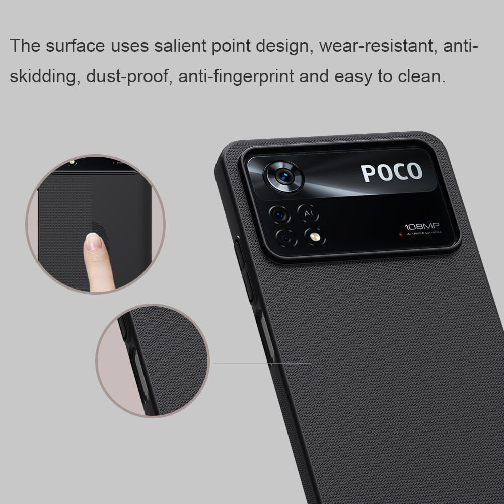 Nillkin Super Frosted Shield Matte cover case for Xiaomi Poco X4 Pro 5G