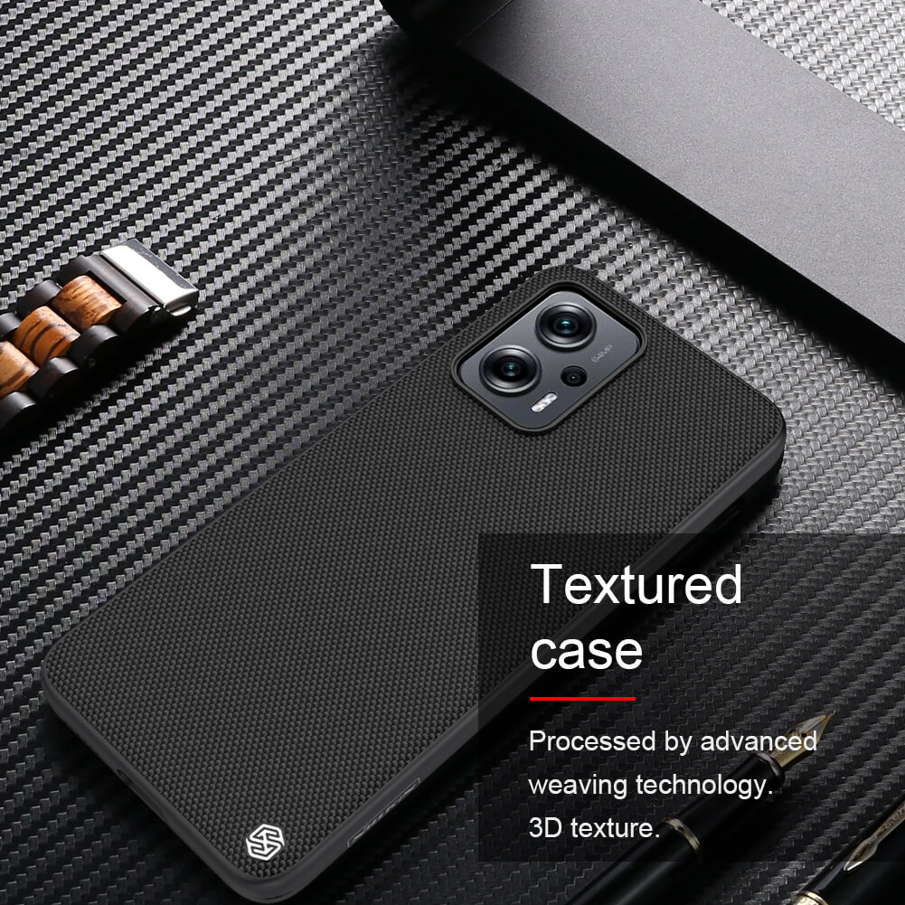 Nillkin Textured nylon fiber case for Xiaomi Redmi Note 12T Pro 5G, Xiaomi  Redmi Note 11T Pro, Redmi Note 11T Pro Plus (11T Pro+), Xiaomi Poco X4 GT  5G, Xiaomi Redmi K50i
