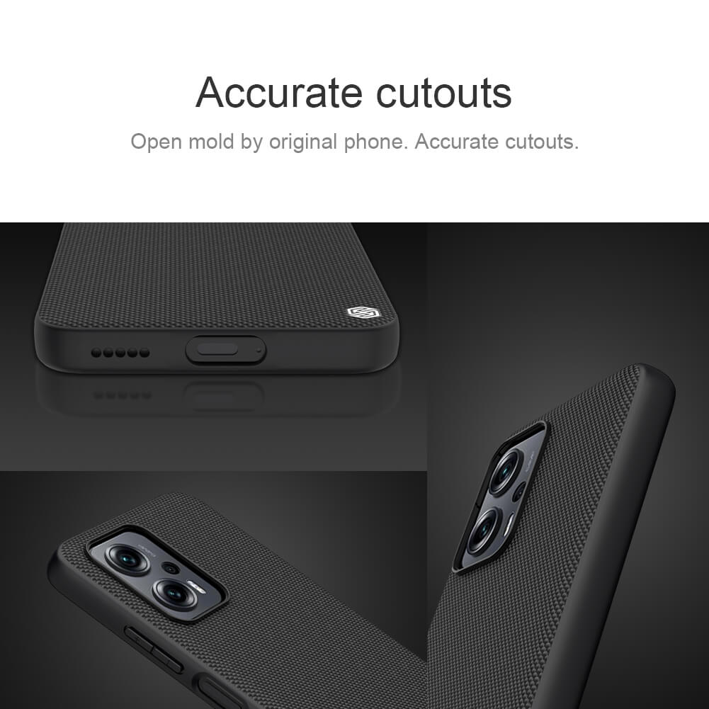 Nillkin Textured nylon fiber case for Xiaomi Redmi Note 12T Pro 5G, Xiaomi  Redmi Note 11T Pro, Redmi Note 11T Pro Plus (11T Pro+), Xiaomi Poco X4 GT  5G, Xiaomi Redmi K50i