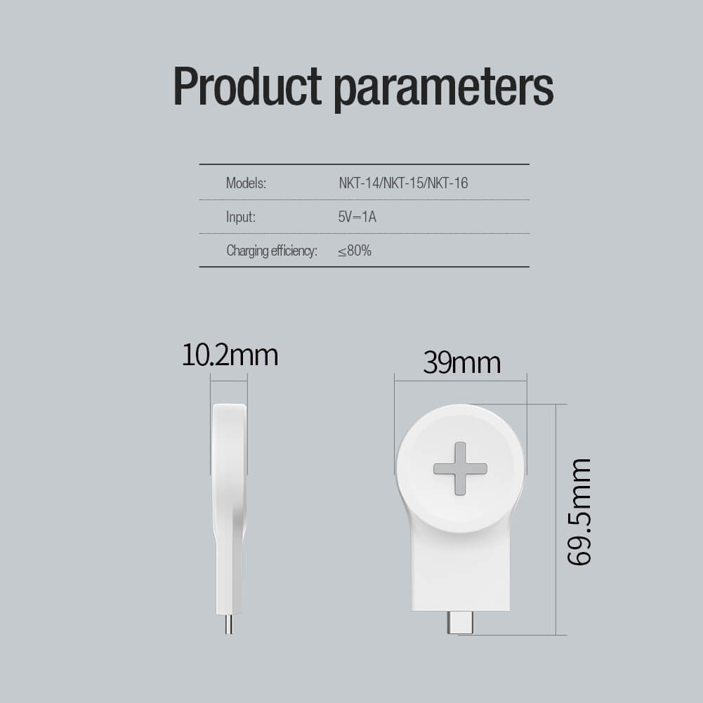 Chargeur Sans Fil Nillkin Powertrio 3-en-1 MagSafe avec Chargeur pour  Samsung Smartwatch