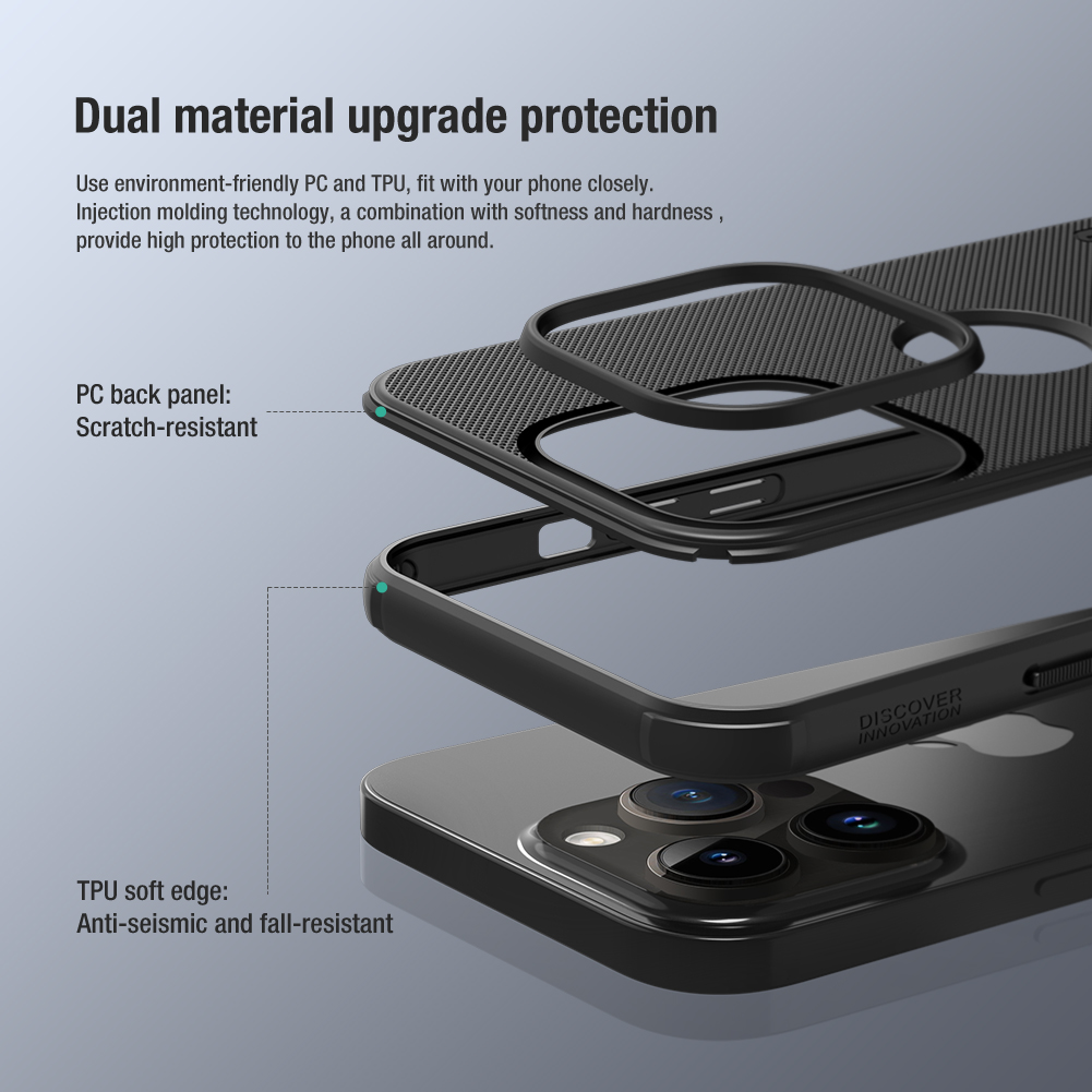 Nillkin Super Frosted Shield Pro Matte cover case for Apple iPhone 14 Pro 6.1 (2022) (with LOGO cutout)