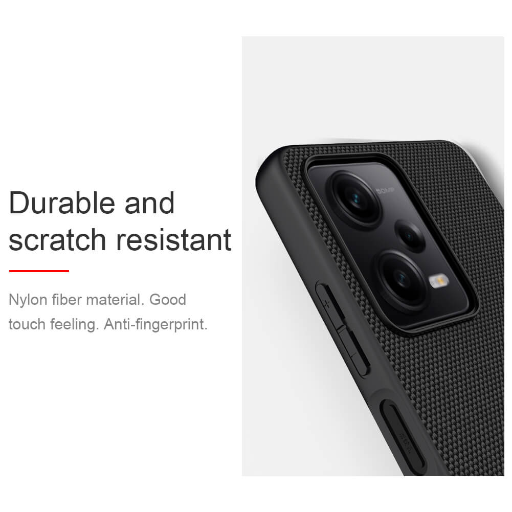 Para Xiaomi redmi Note 12 Pro 5G/Poco X5 Pro 5G, Nillkin Slim Case Funda  protectora con protector de cámara Hard PC TPU Ultra Thin Scratch Phone  Case