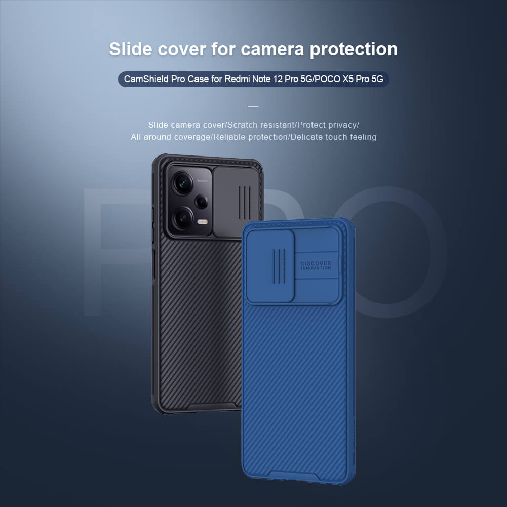for Xiaomi redmi Note 10 Pro Case, Nillkin CamShield Slim case Protective  Cover with Camera Protector Hard PC TPU Ultra Thin Anti-Scratch Phone Case