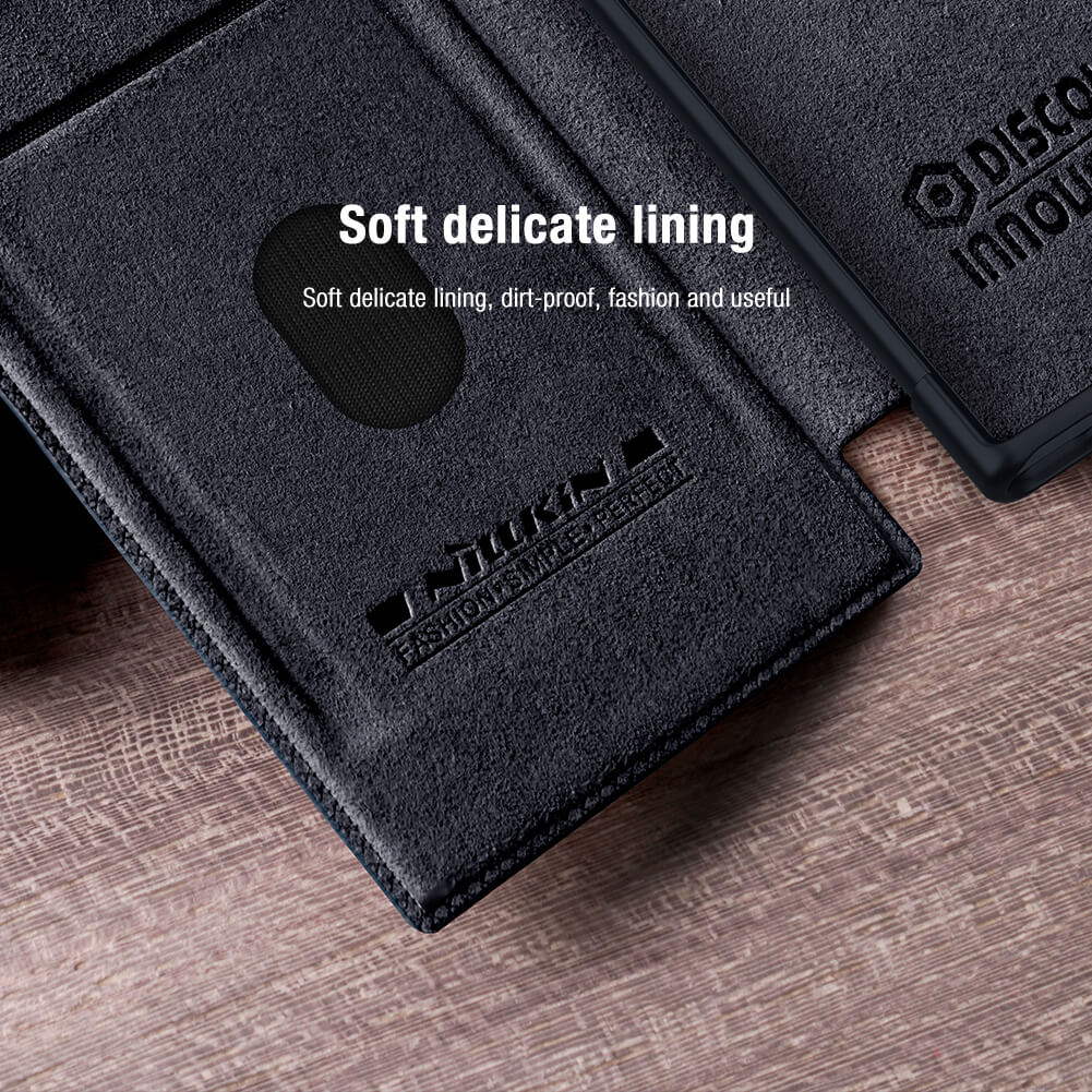 Bao da Nillkin Qin Pro Series dành cho Samsung Galaxy S23 Ultra