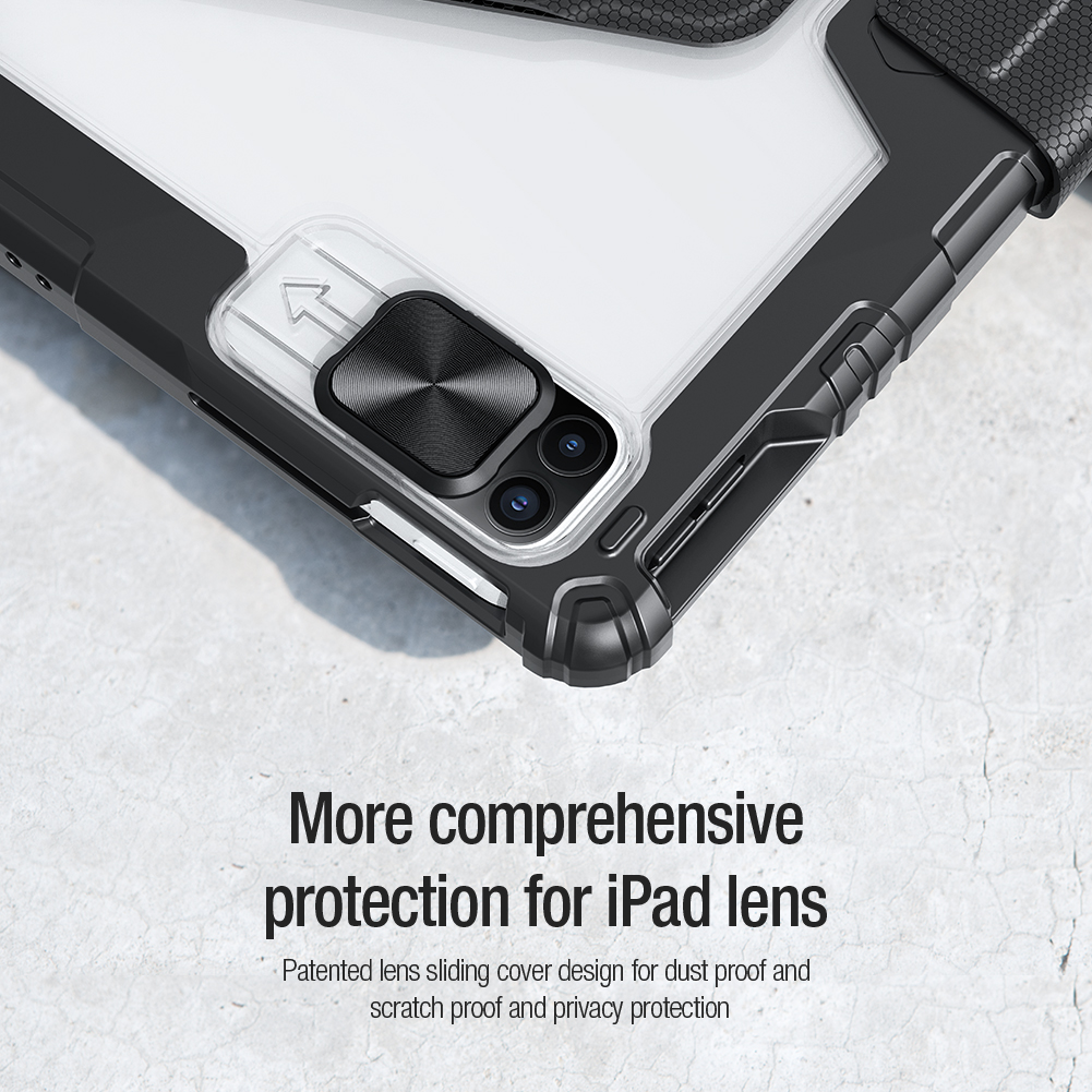 Ipad Pro 12.9 512gbnillkin Magnetic Ipad Pro 12.9/11 Case 2022 - Pencil  Holder, Slide Camera Protection