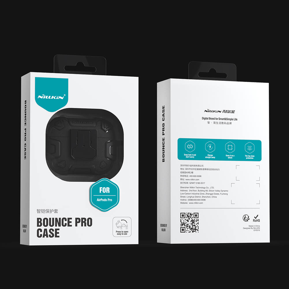 NILLKIN For AirPods Pro 2 Case Wireless Earphone Case TPU PC