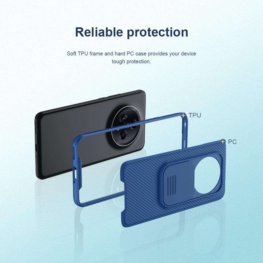 SEAHAI Cover per Honor Magic 5 PRO (Magic5 PRO) Cover, Ultra Sottile Custodia in TPU a Gradiente Colori, Trasparente Silicone Morbido Case Antiurto Cover, Viola/Blu