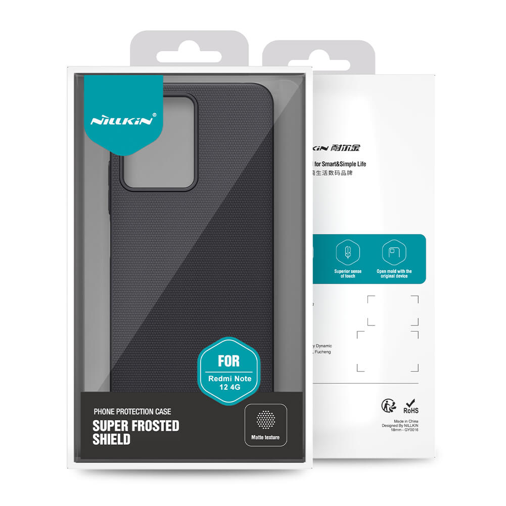 Nillkin Super Frosted Shield Matte cover case for Xiaomi Redmi Note 12 4G