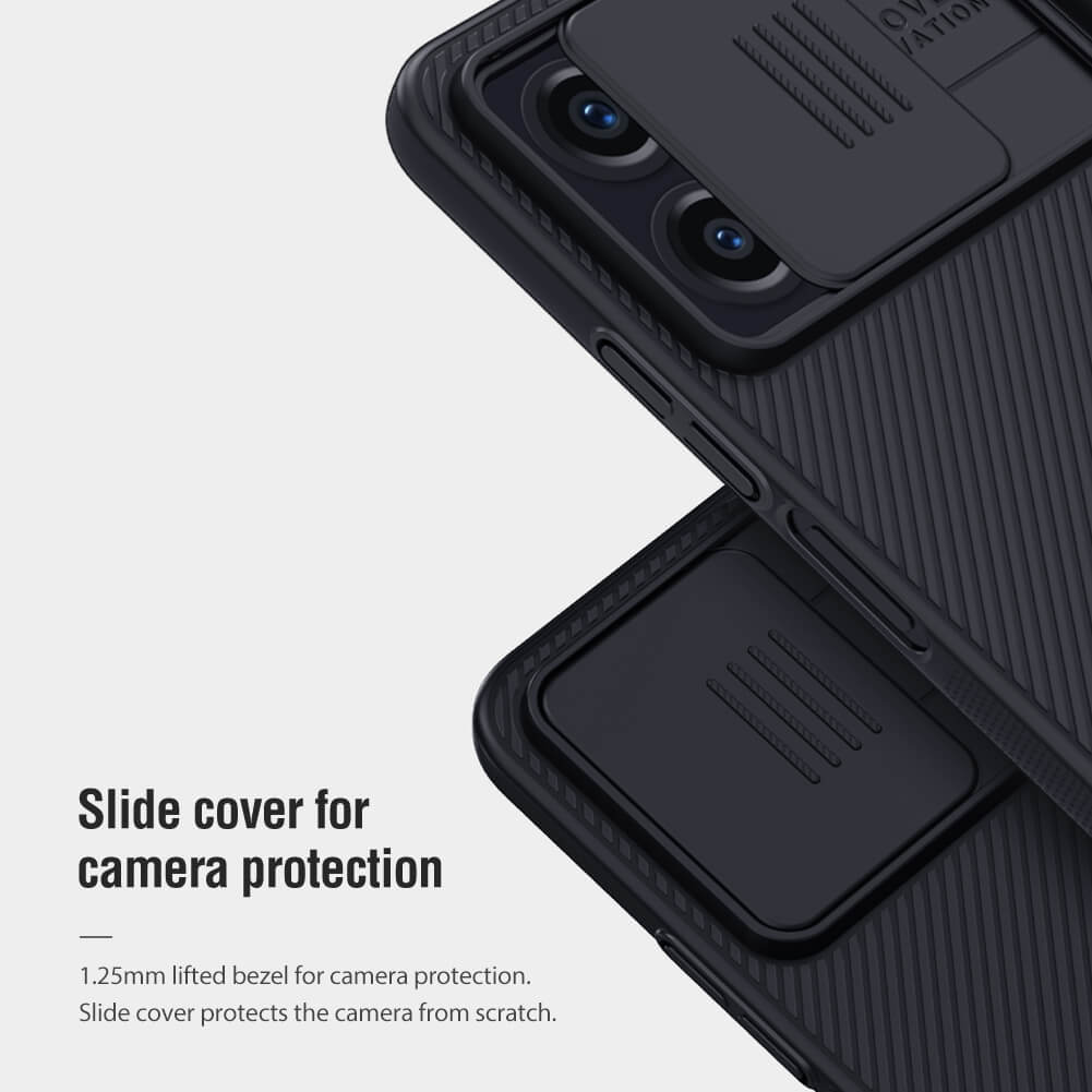 Nillkin for Xiaomi Redmi 12 5G 4G Case Camera Protection Lens camshield Pro  Frosted Hard 360 full Back Cover redmi12