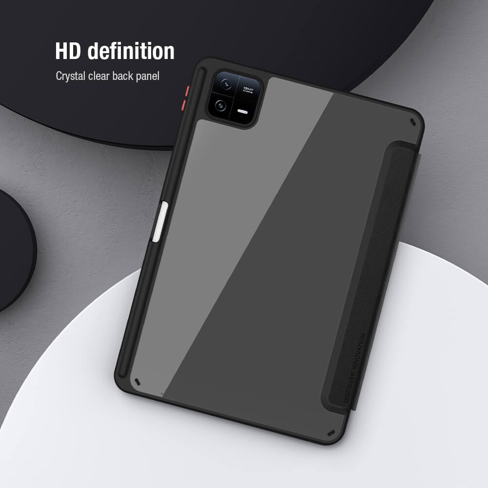 Redmi Pad 6 Leather Flip cover Black Premium Edition