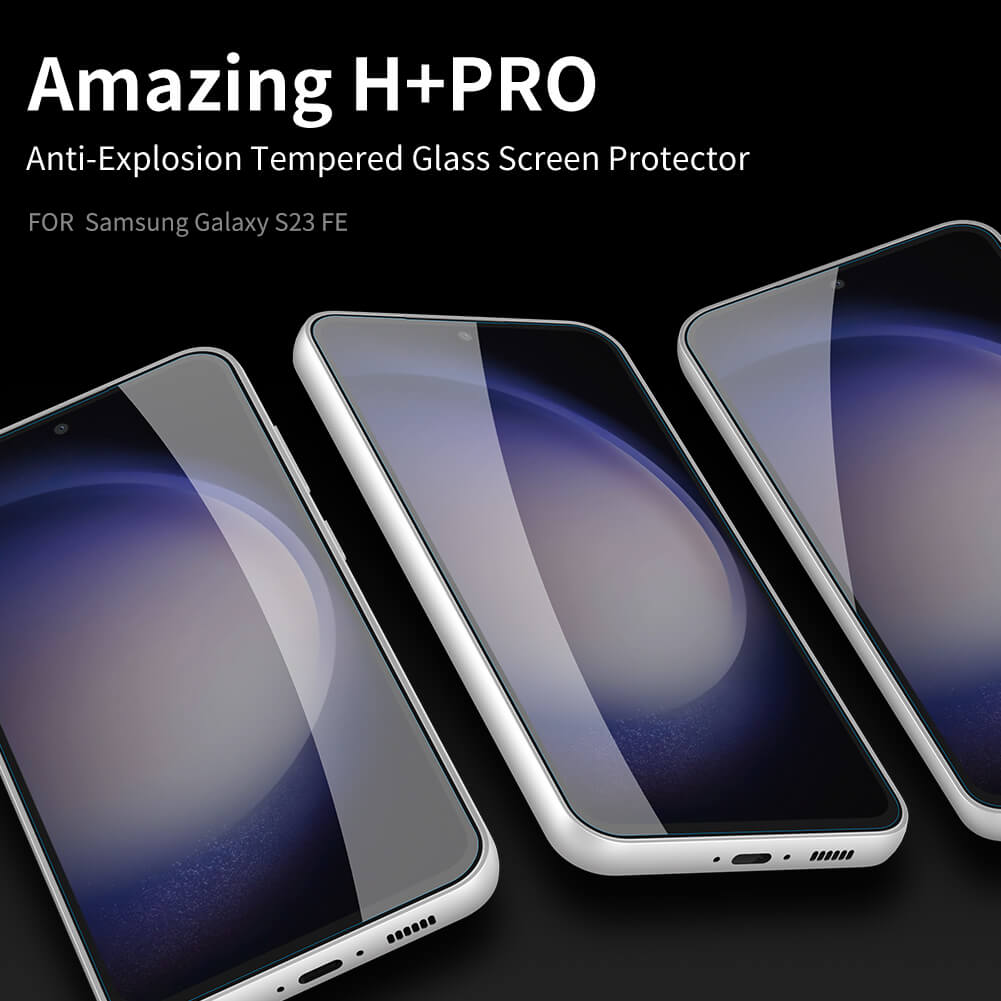Acheter Pour Samsung Galaxy S23 FE verre Nillkin CP + Pro protecteur  d'écran complet verre trempé pour Samsung S23 FE Film