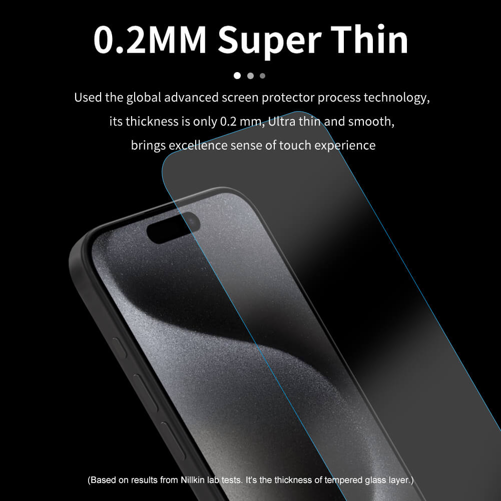 Nillkin CLRFilm Camera Tempered Glass for Apple iPhone 15 Pro 6.1 (2023),  iPhone 15 Pro Max 6.7 (2023)