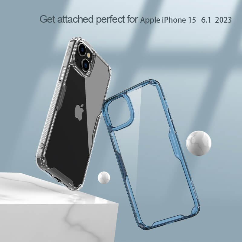 Apple iPhone 14 Plus phone case transparent Nillkin TPU Pro