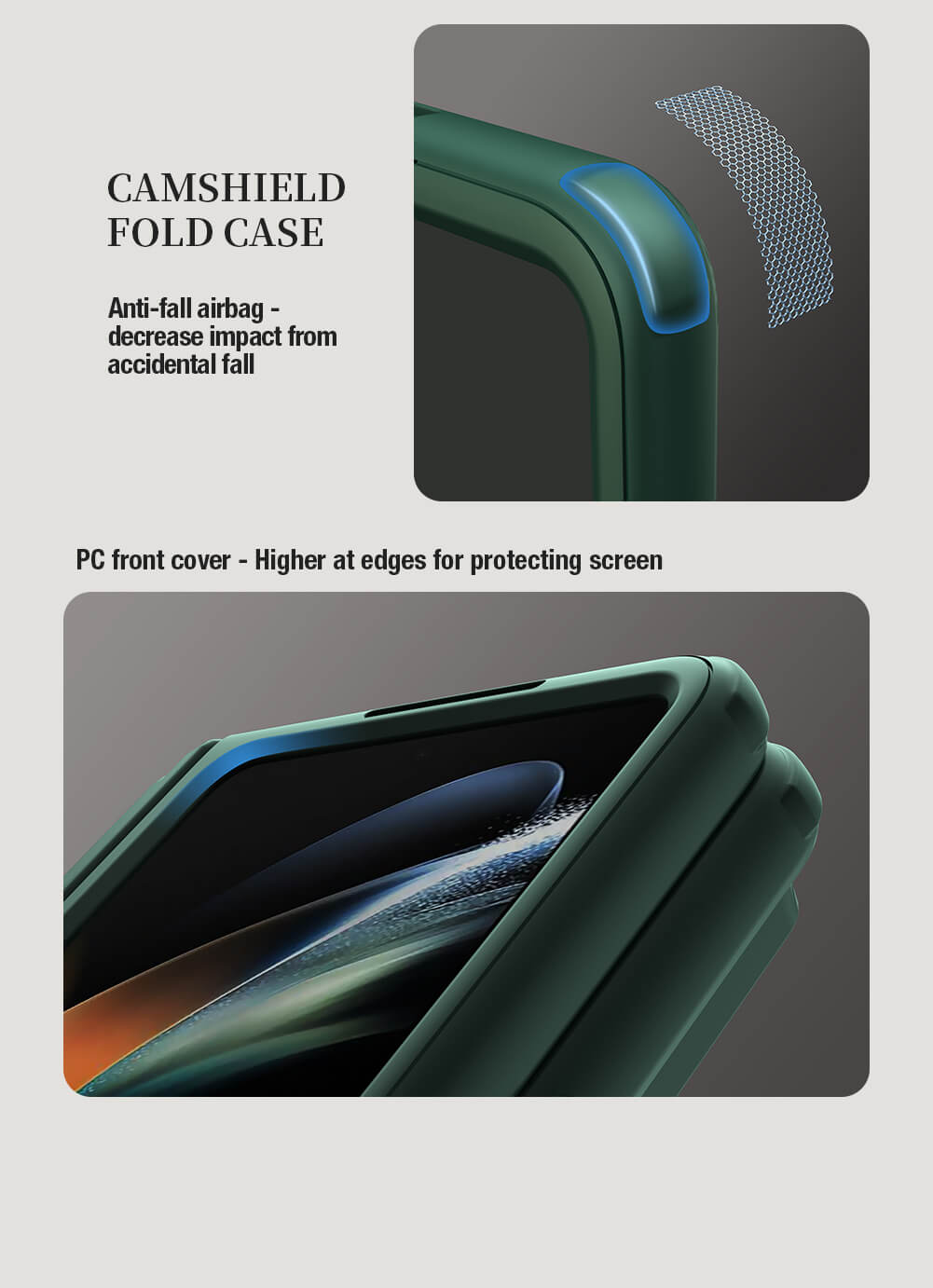 Nillkin Camshield Fold Pen holder Version Camera protective cover case for Samsung Galaxy Fold5 (Fold 5)