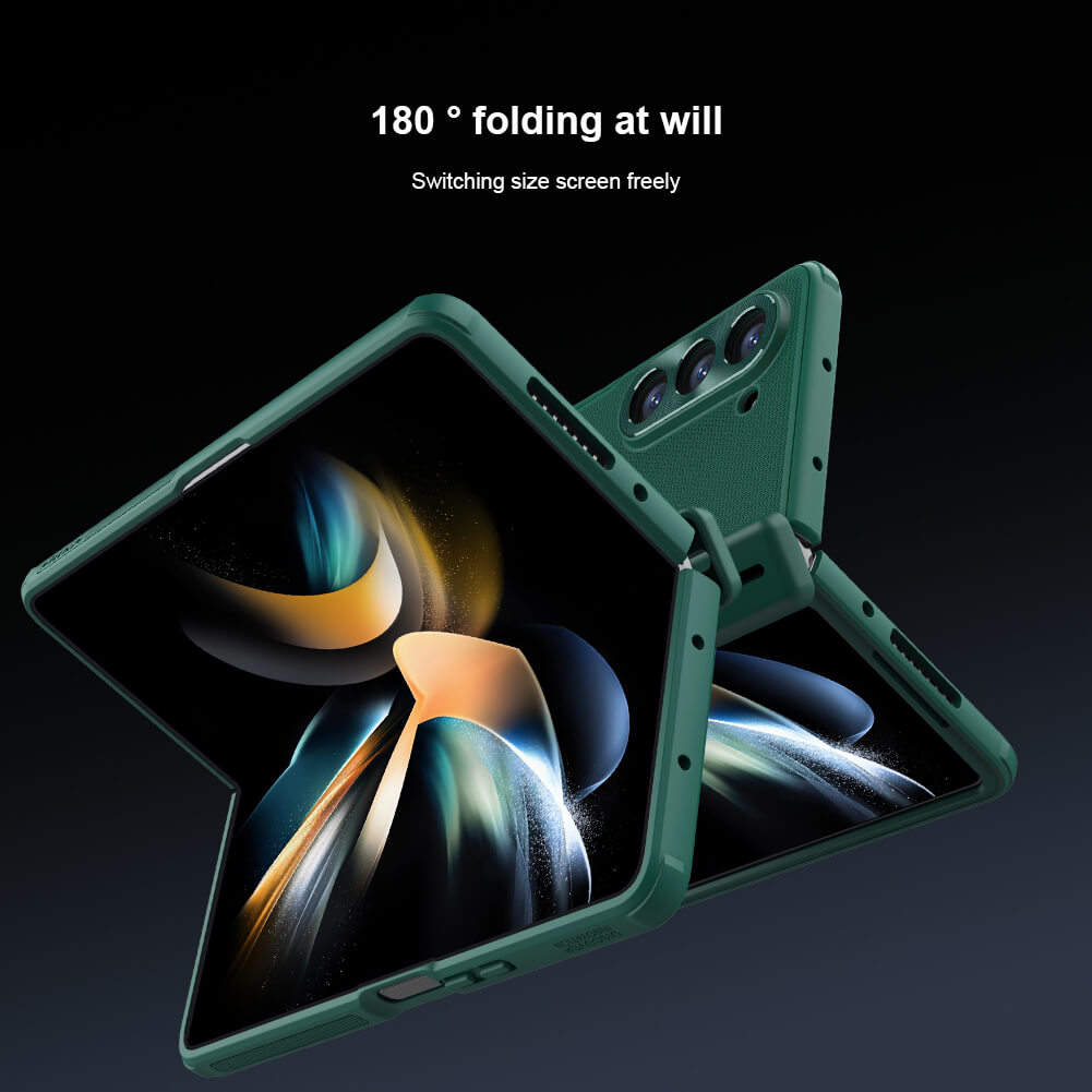 Nillkin Super Frosted Shield Fold Pen holder version Matte cover case for Samsung Galaxy Z Fold5 (Fold 5), W24
