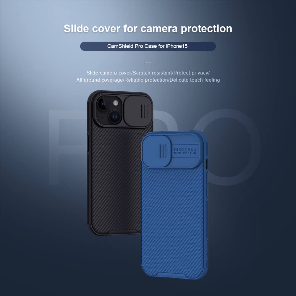Nillkin CamShield Pro cover case for Apple iPhone 15 6.1 (2023)