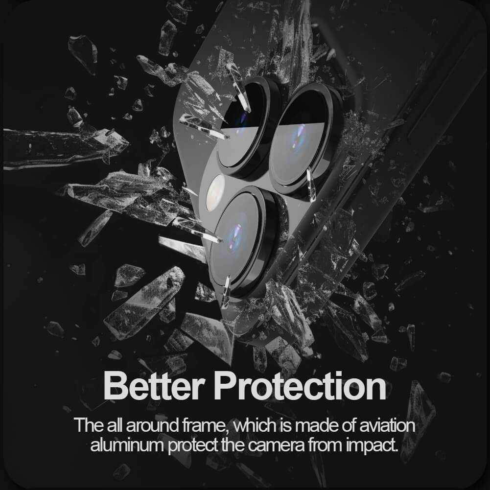 Achetez Nillkin Pour Iphone 15 Pro Max Slide Protection de la Caméra  Couverture de Téléphone Silicone + PC Back Back - Bleu Nuit de Chine
