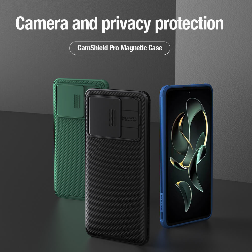 Nillkin CamShield Pro Magnetic cover case for Xiaomi 13T, Xiaomi 13T Pro,  Xiaomi Redmi K60 Ultra