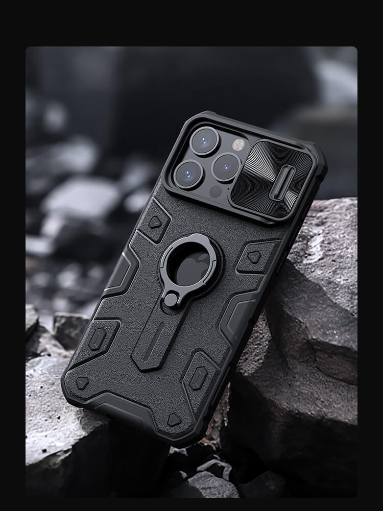 Nillkin CamShield Armor case for Apple iPhone 15 Pro 6.1 (2023) (with LOGO cutout)