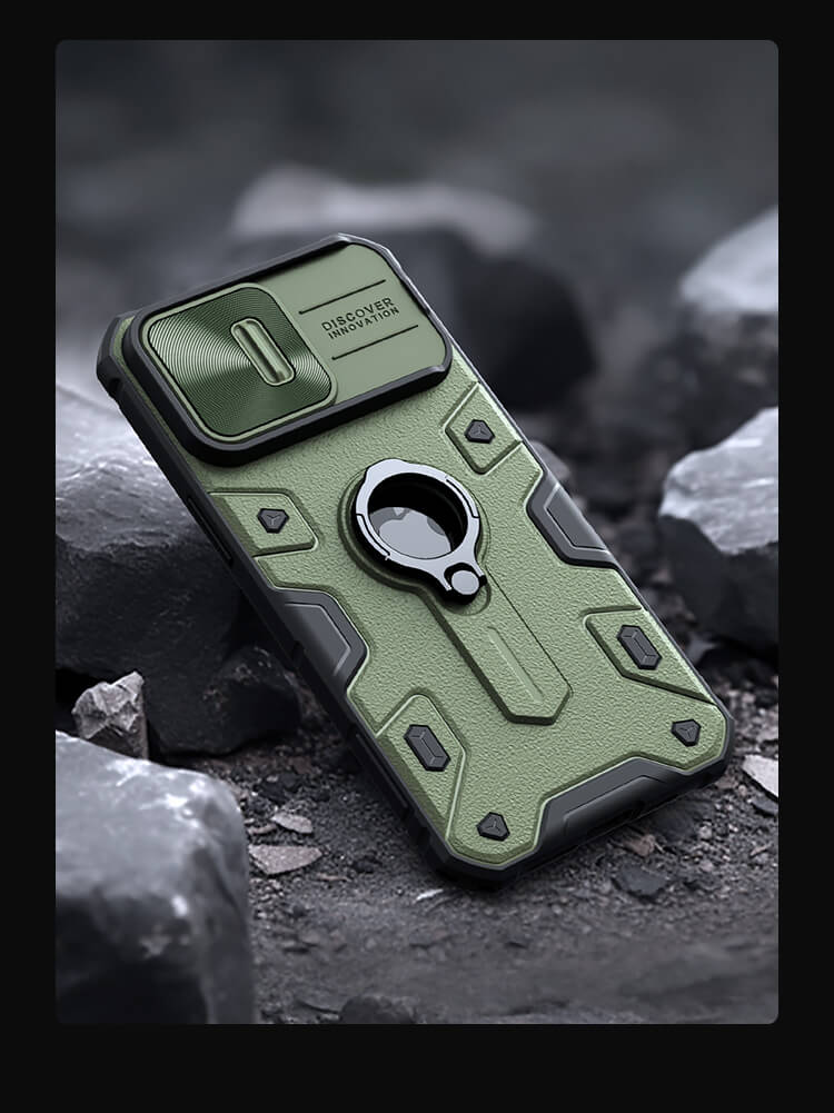 Nillkin CamShield Armor case for Apple iPhone 15 Pro 6.1 (2023) (with LOGO cutout)