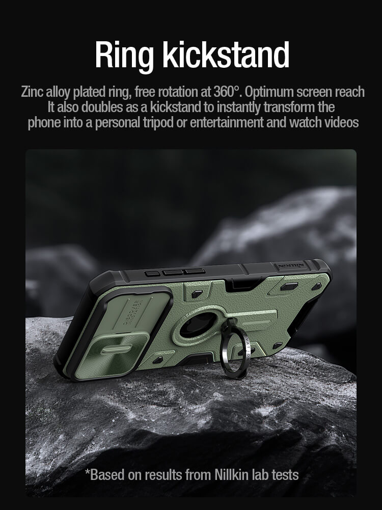 Nillkin CamShield Armor case for Apple iPhone 15 Pro 6.1 (2023) (with LOGO cutout)