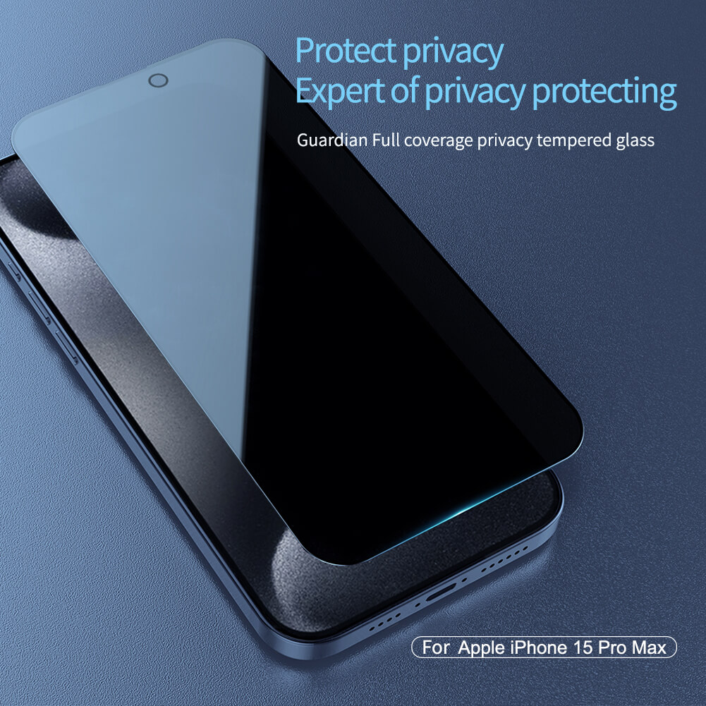 iPhone 15 Pro Max Privacy Screen Protector with Camera Lens Protector, Anti  Spy Anti Blue Light Matte Tempered Glass Film for iPhone 15 Pro Max 6.7